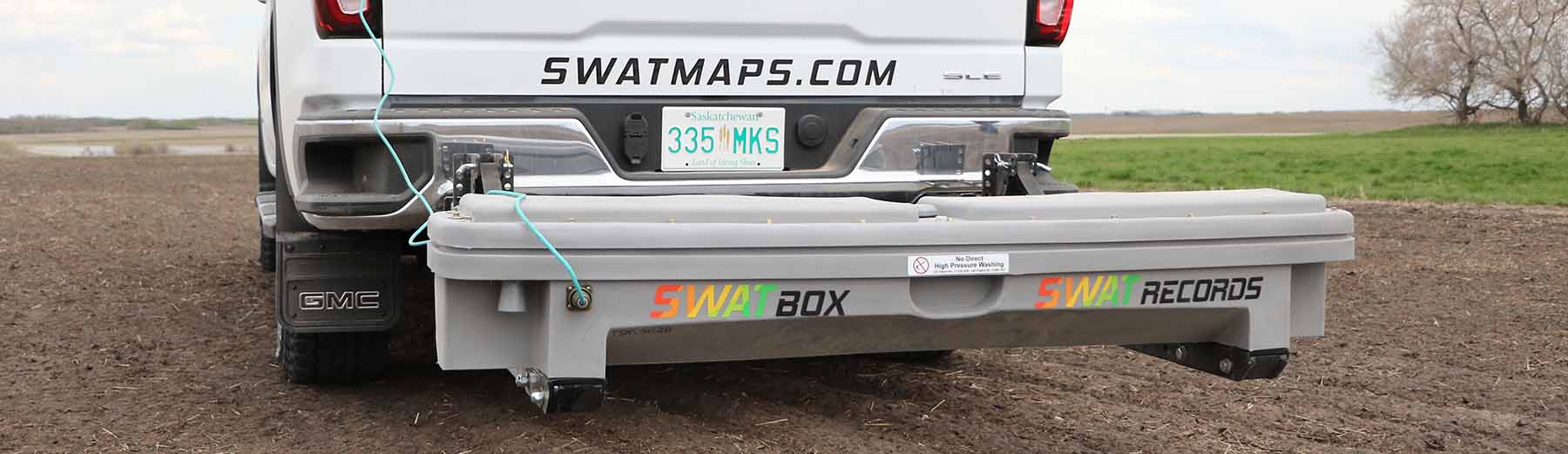Image of a SWAT BOX mounted on the rear of a SWAT SUPER TRUCK